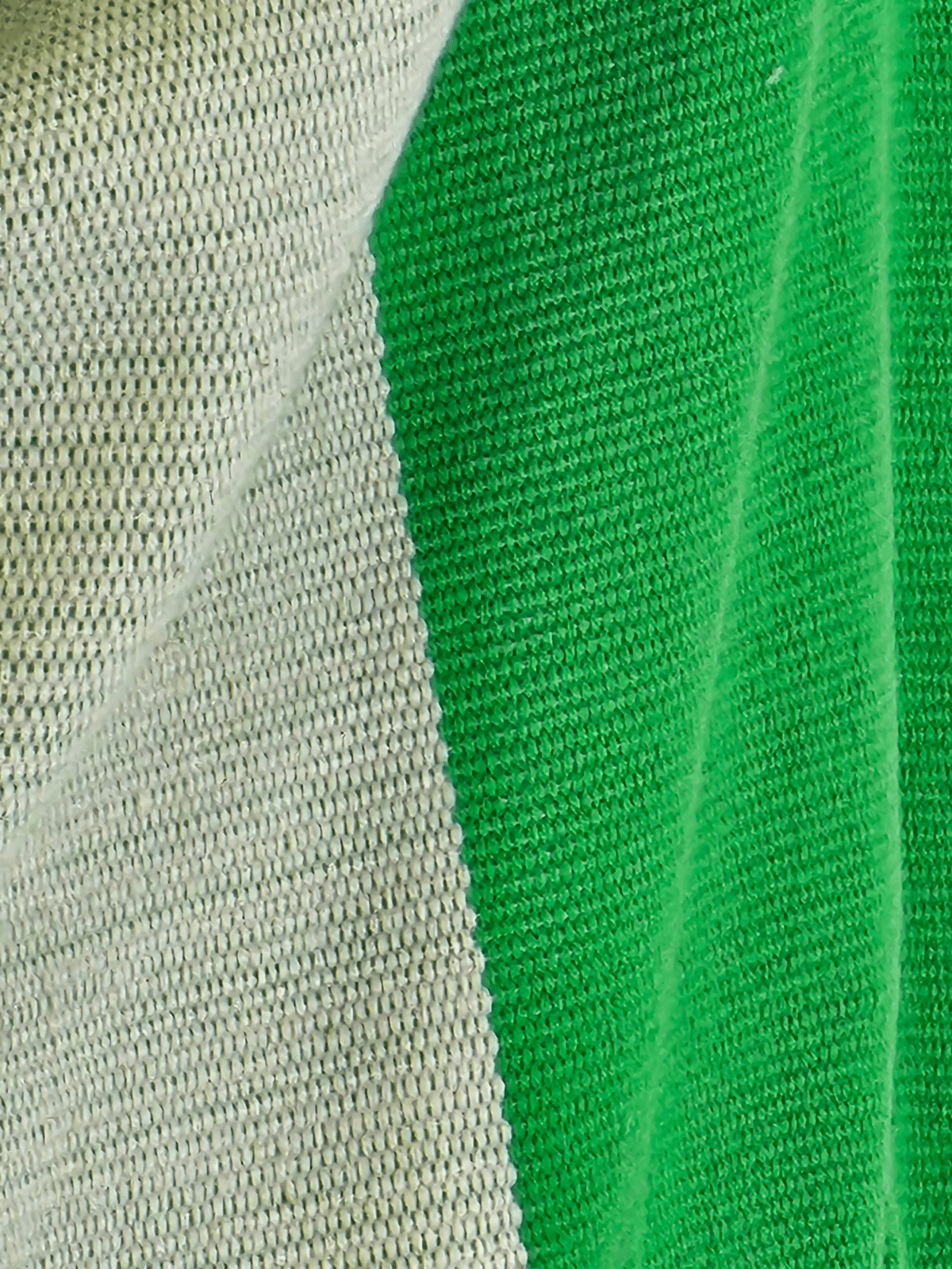 Authentic Handwoven Backstrap Loom Top with Brocade β Artisan - Made Blouse Lime Green Stripes - Tenku Designs