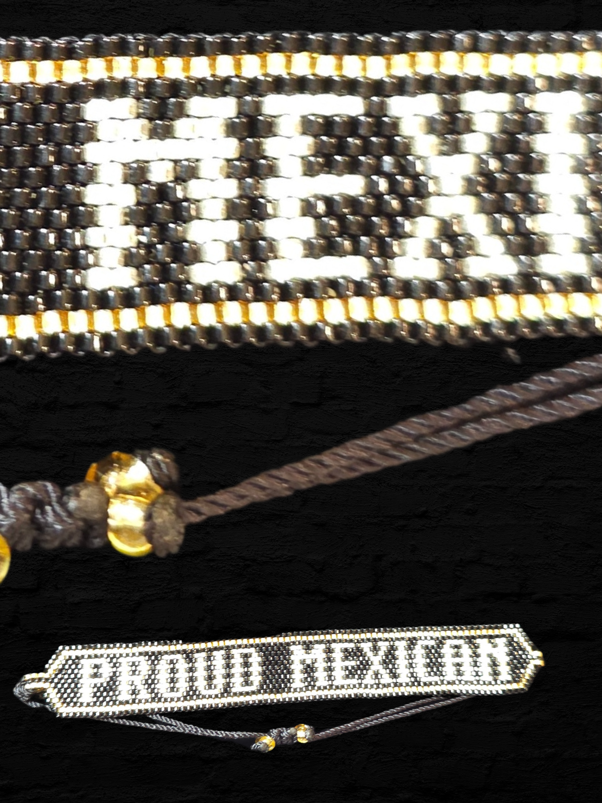 Wixarika Miyuki Beaded Bracelets – Handmade Mexican Huichol Jewelry "Corona"