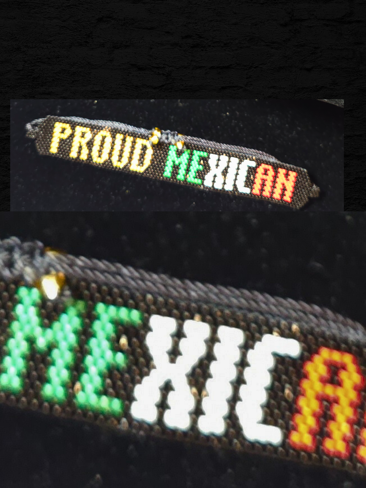 Wixarika Miyuki Beaded Bracelets – Handmade Mexican Huichol Jewelry "Corona"