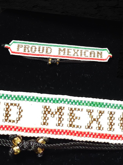 Wixarika Miyuki Beaded Bracelets – Handmade Mexican Huichol Jewelry "Corona"