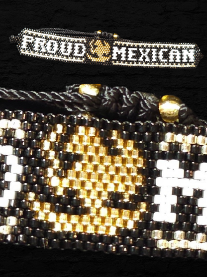 Wixarika Miyuki Beaded Bracelets – Handmade Mexican Huichol Jewelry "Corona"