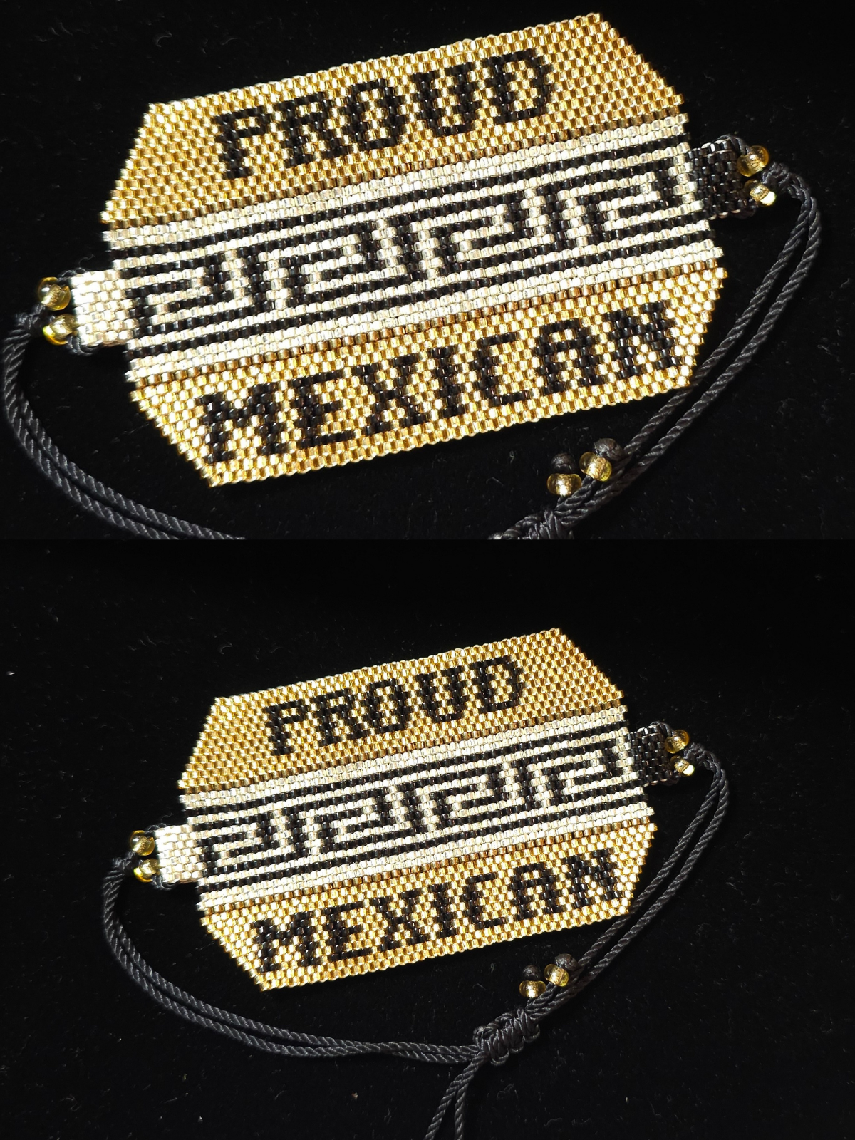 Wixarika Miyuki Beaded Bracelets – Handmade Mexican Huichol Jewelry "Corona"