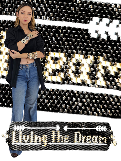 Wixarika Miyuki Beaded Bracelets – Handmade Mexican Huichol Jewelry "Corona"