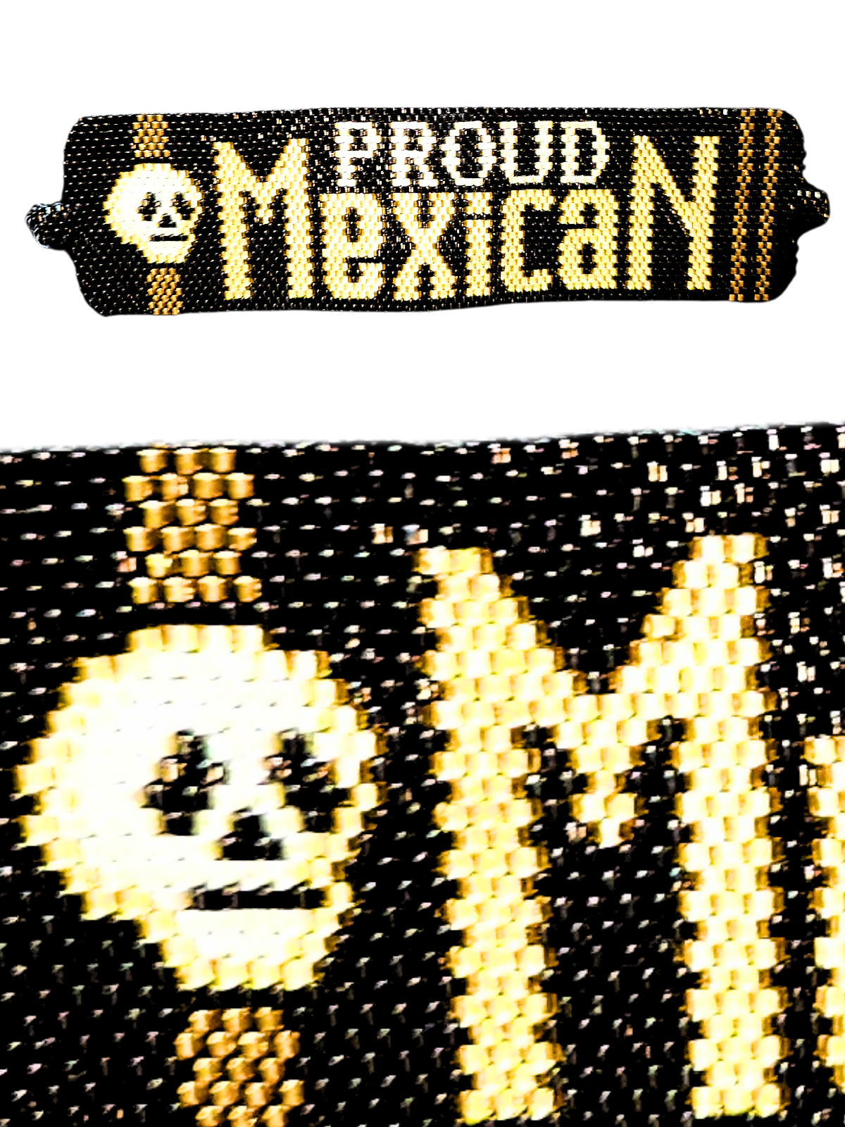 Wixarika Miyuki Beaded Bracelets – Handmade Mexican Huichol Jewelry "Corona"