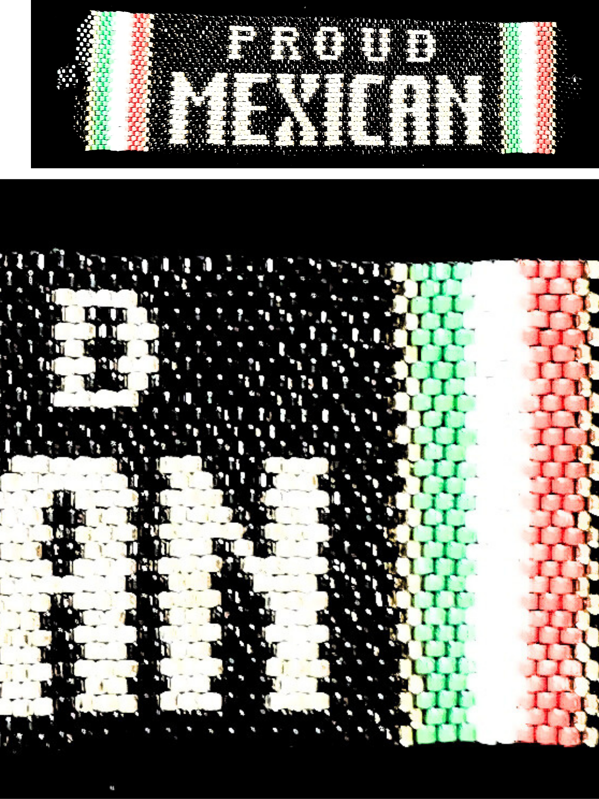 Wixarika Miyuki Beaded Bracelets – Handmade Mexican Huichol Jewelry "Corona"