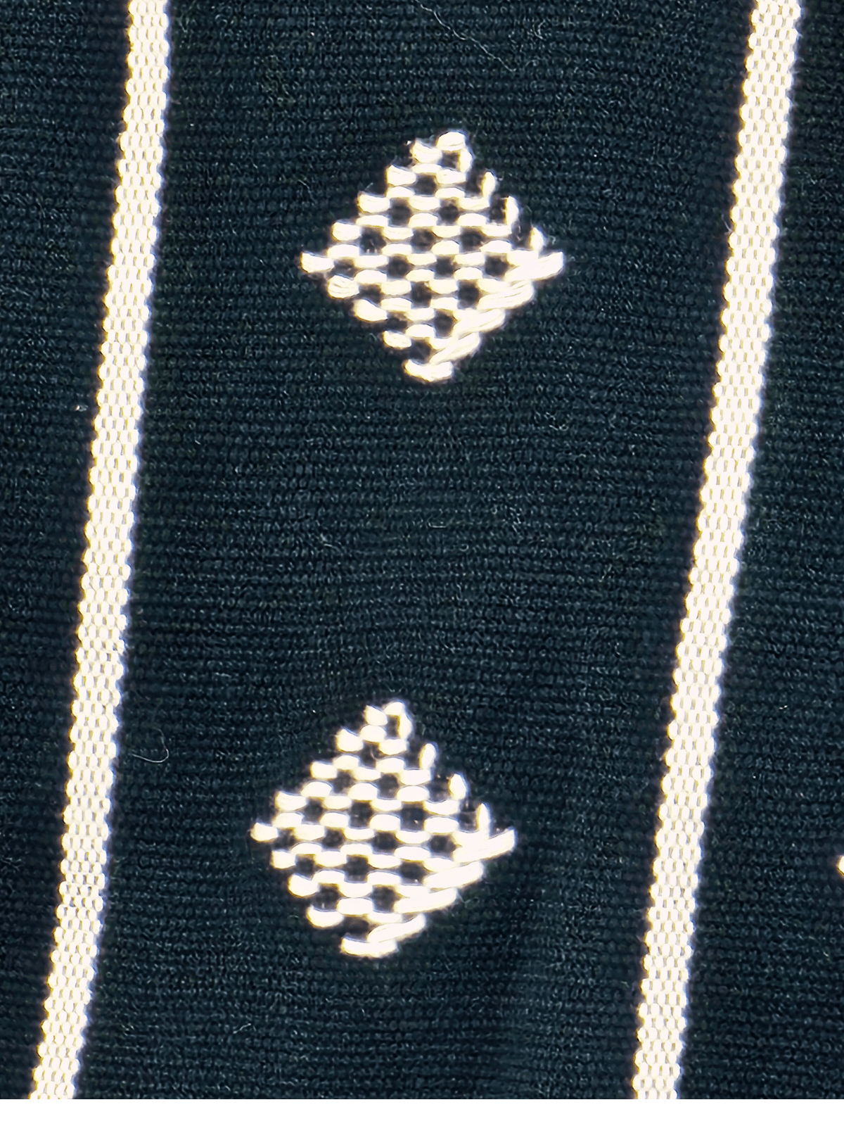 Authentic Handwoven Backstrap Loom Top with Brocade – Artisan - Made Blouse Black - Tenku Designs