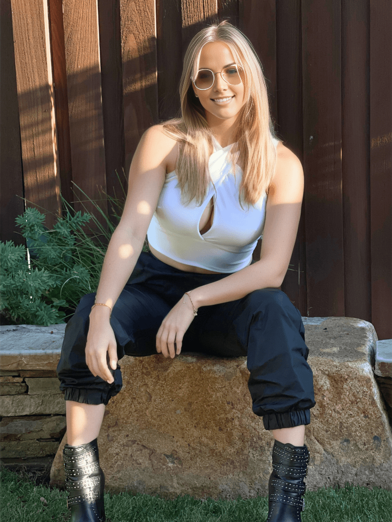 Cross Neck Cut Out Halter Top White - Tenku Designs