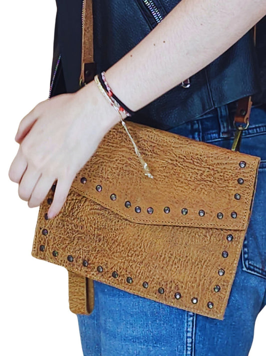 Hybrid Crosboddy Hand Wrist Bag Elephant - Tenku Designs