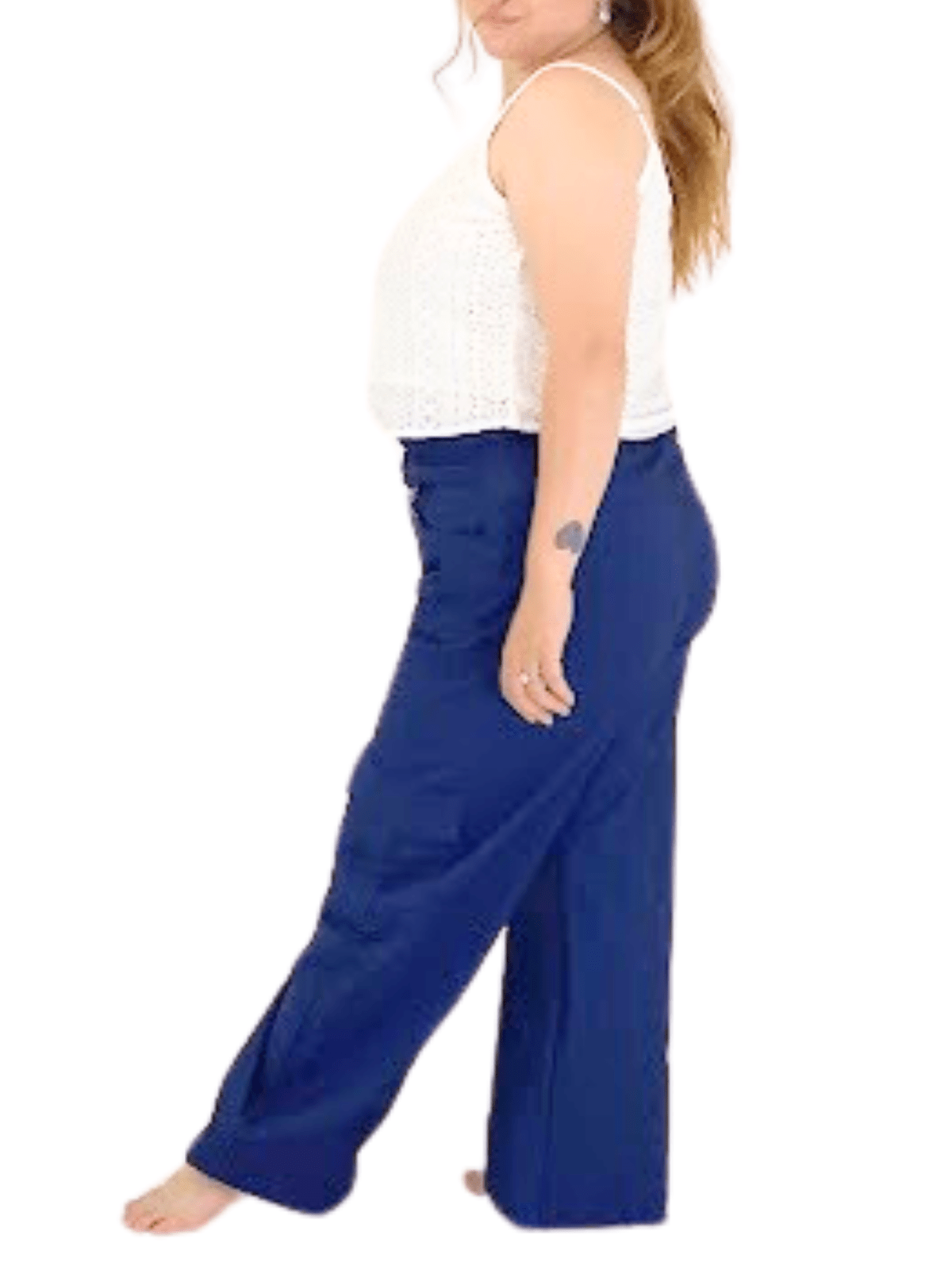 Khaki Oversized Cargo Pants – Stretchable & Trendy - Tenku Designs