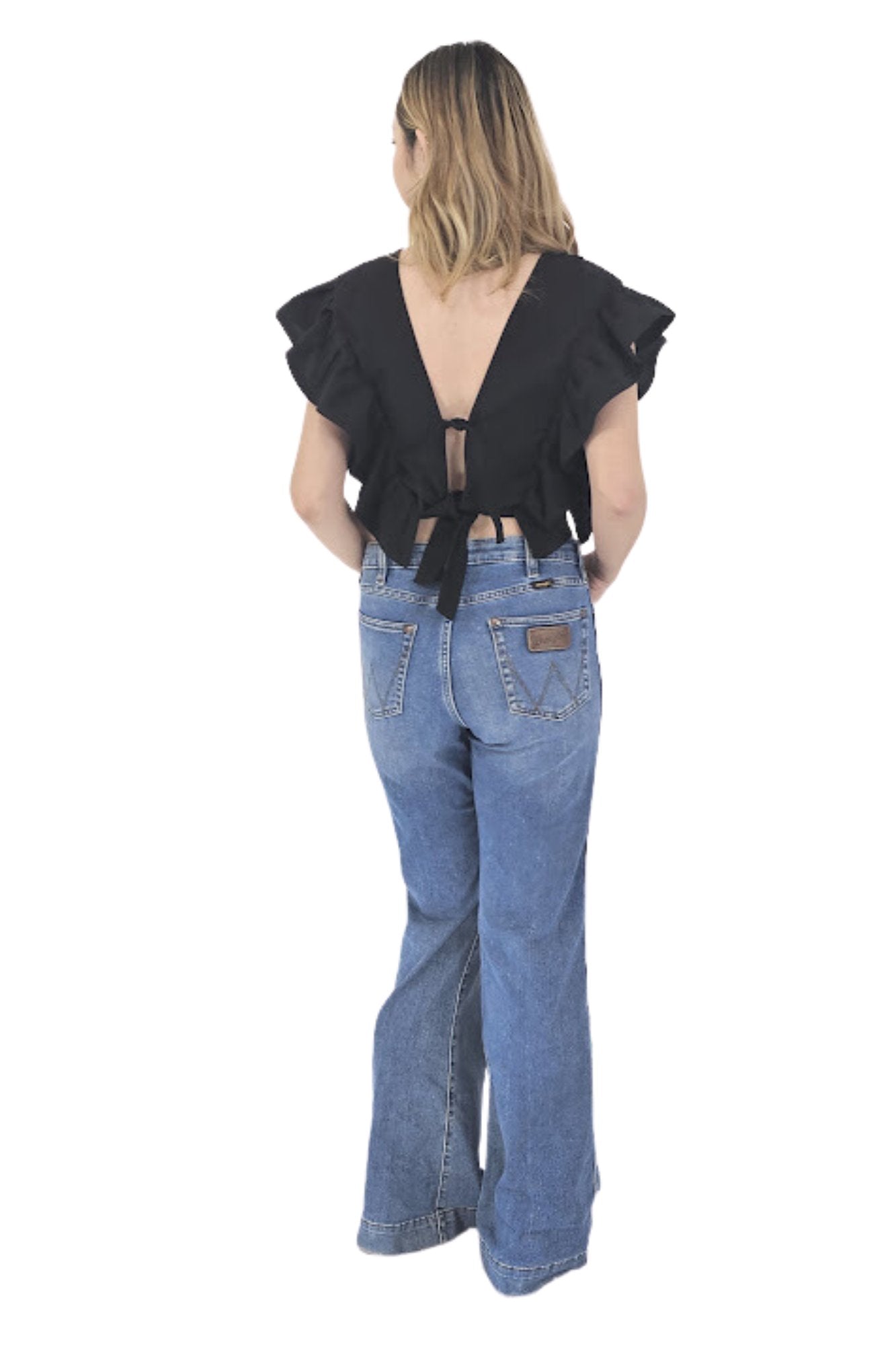 Mexican Folkloric Embrodered Top Flowers - Tenku Designs