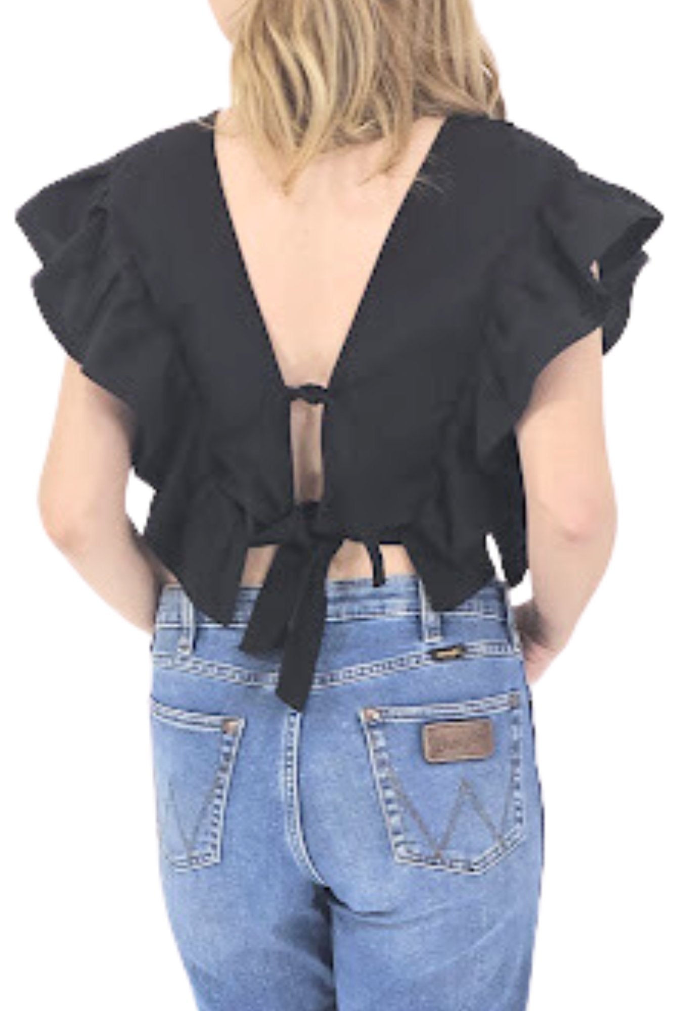 Mexican Folkloric Embrodered Top Flowers - Tenku Designs