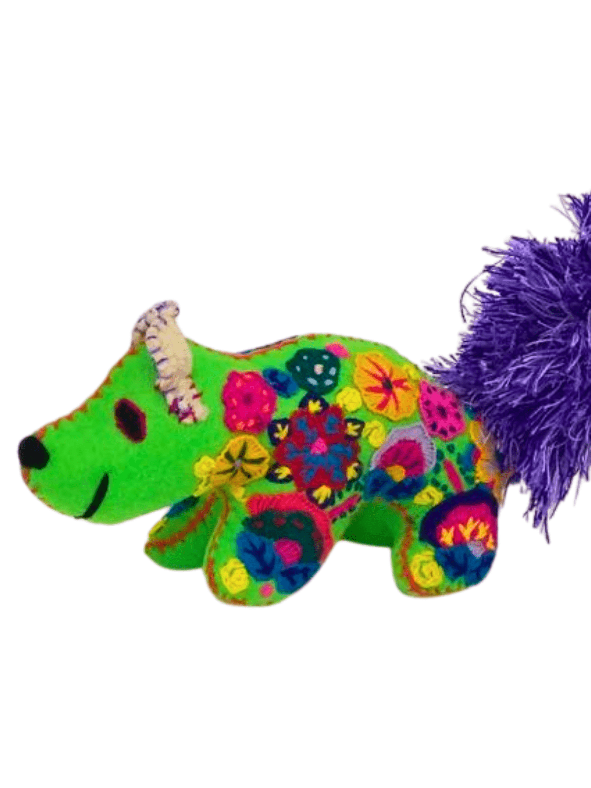 Otomi Hand Embroidered "Ardilla" - Tenku Designs